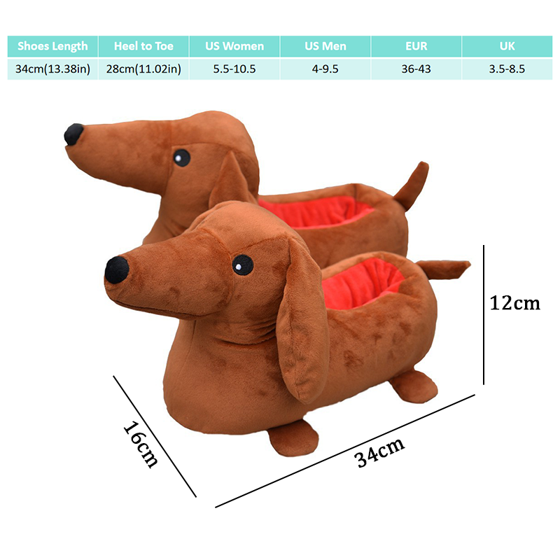 TreasuringU Dachshund Plush Sl - Women'S Shoes Hush Puppies recension och pris