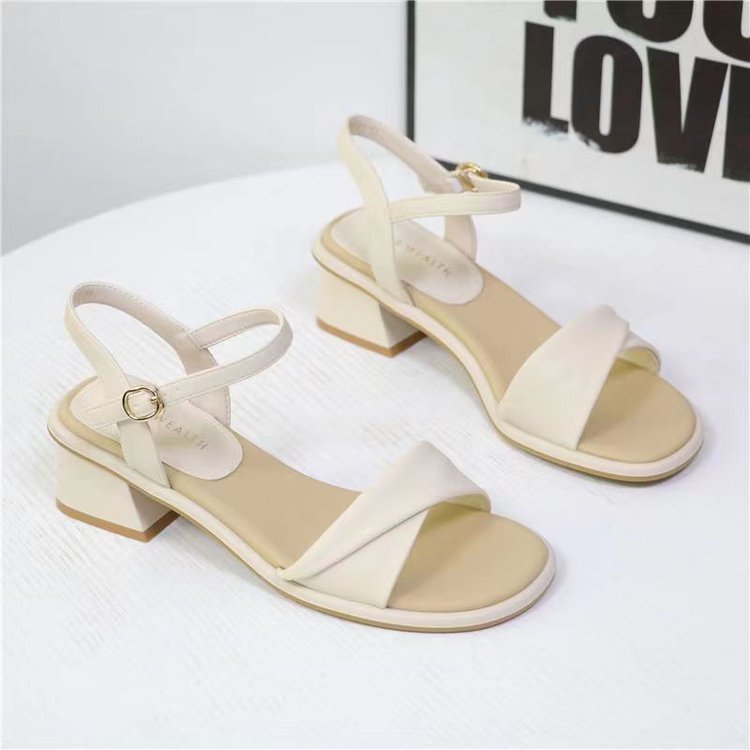 Evening Breeze Block Heel Sand - Block Heel Ankle Boots recension och pris