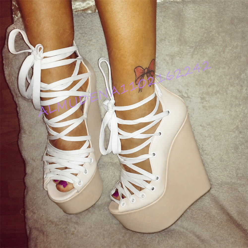 Women Pink Platform Wedge Sand - Women Shoes Us To Eu recension och pris