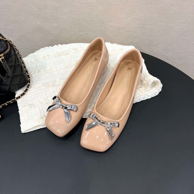 Art Style Bow Flat Shoes Women - Women Shoes Wedges recension och pris