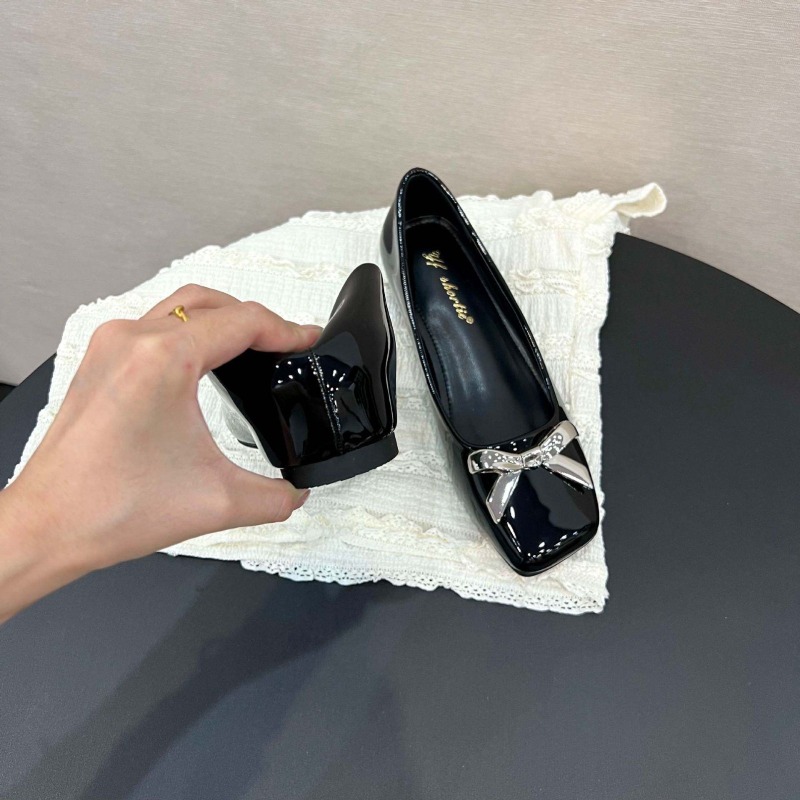 Art Style Bow Flat Shoes Women - Women Shoes Wedges recension och pris