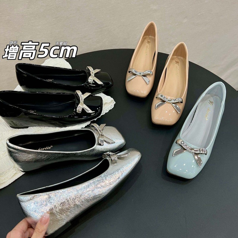 Art Style Bow Flat Shoes Women - Women Shoes Wedges recension och pris