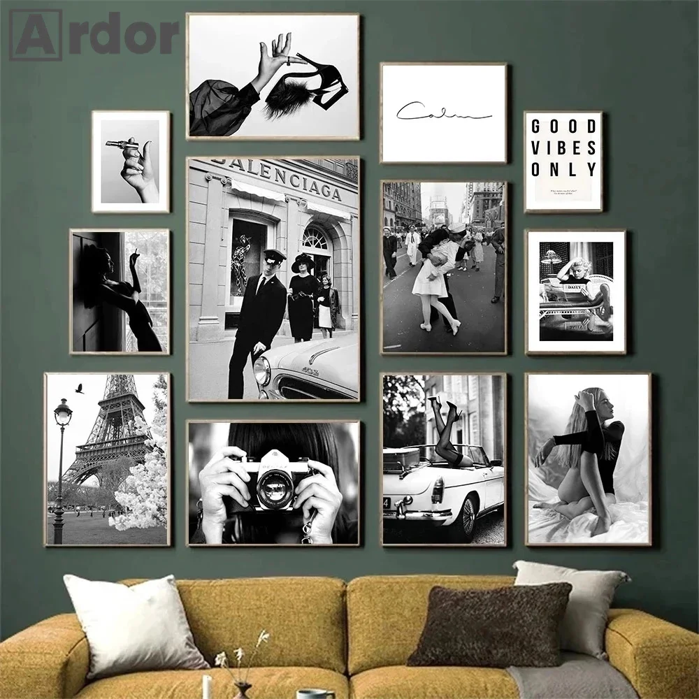 Fashion Sexy Women Wall Art Po - Women Shoes Quote recension och pris