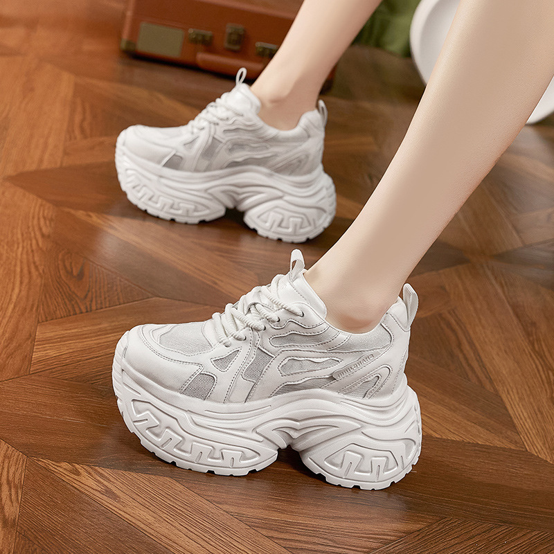 Women's Fashion Chunky Platfor - Women'S Shoes Casual Sneakers recension och pris