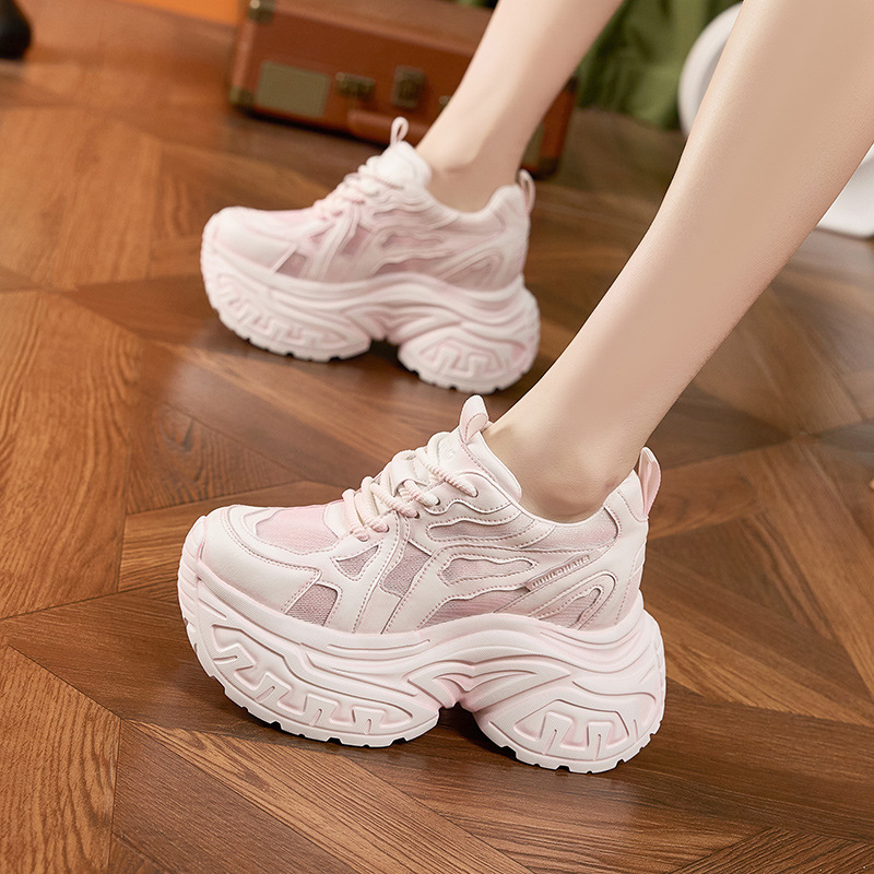 Women's Fashion Chunky Platfor - Women'S Shoes Casual Sneakers recension och pris