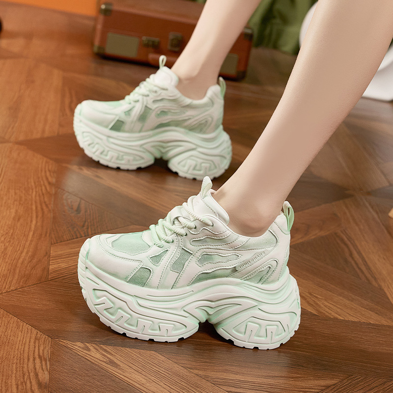 Women's Fashion Chunky Platfor - Women'S Shoes Casual Sneakers recension och pris