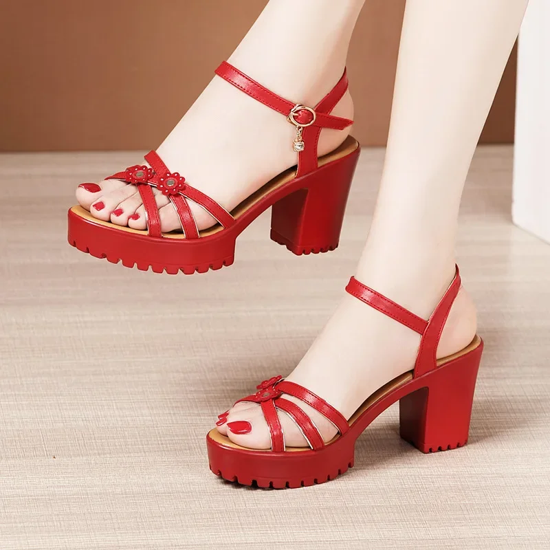 8cm Small Size 32-43 Elegant F - Block Heel Ankle Boots recension och pris